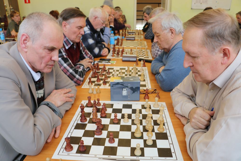 шахматы пенсионеры