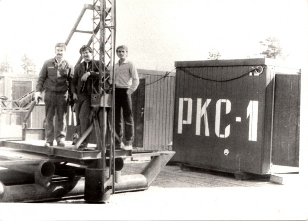 Плустый Станислав Анисимович (справа) - 1983 год