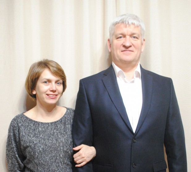 Сергей Юрьевич Чернышев с супругой Еленой Ивановной Лотош