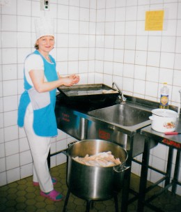 Елена Викторовна на рабочем месте, 2012 год