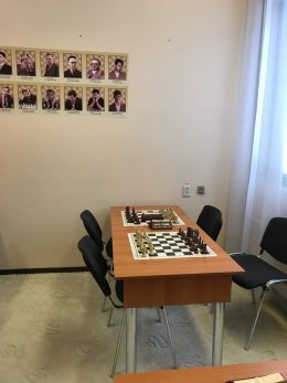 Современный кабинет шахматистов