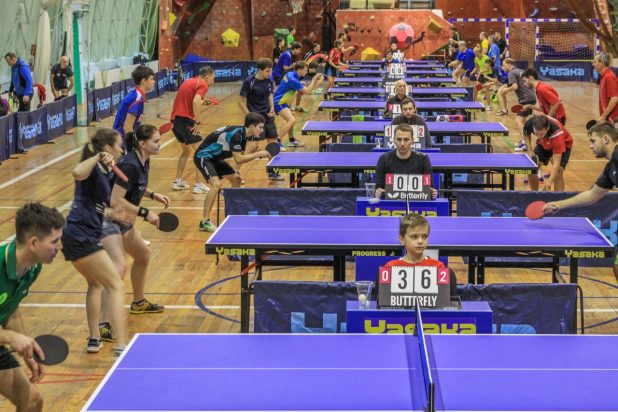 Благодаря помощи «Карельского окатыша» к турниру спортсмены получили новые теннисные столы