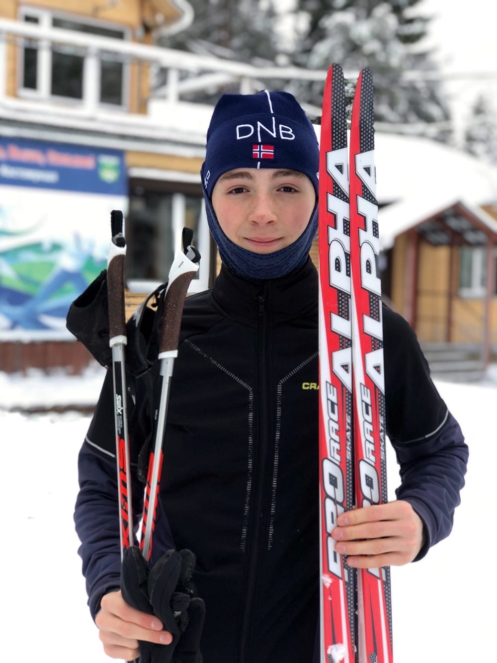 Костомукша спорт лыжи соревнования Егор Каразанов