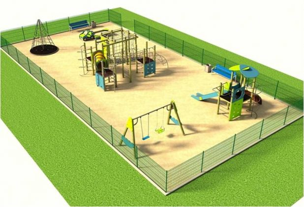 Дизайн-проект детской площадки в Контокки