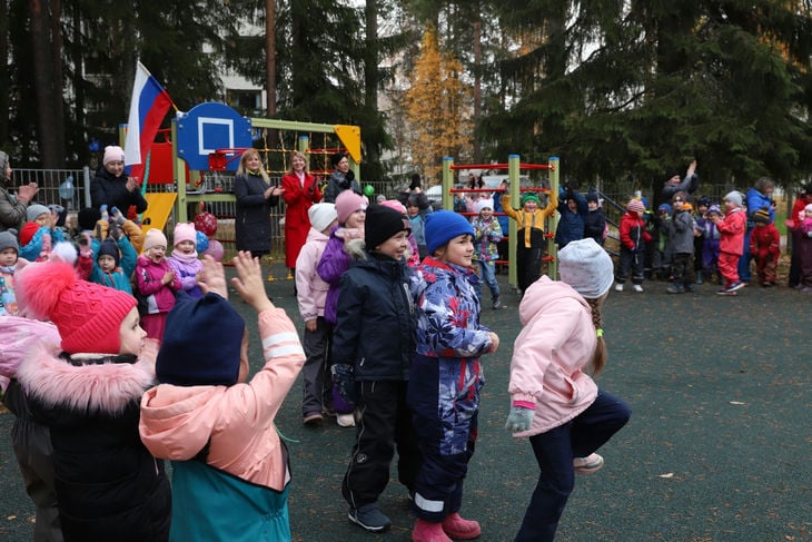 У «Берёзки» новая площадка | 14.10.2022 | Новости Костомукши - БезФормата