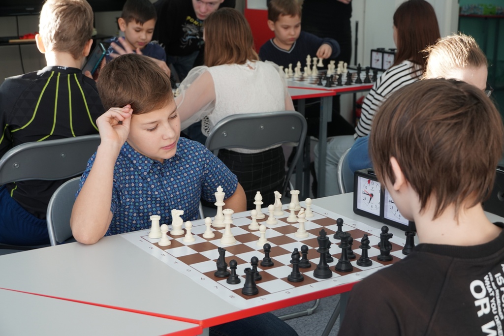 шахматы, турнир, дети, школьники