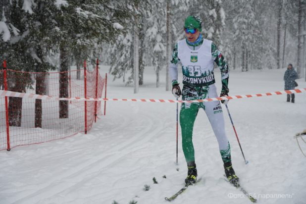 Максим Лукашин из Питкяранты стал победителем в гонке на 10 километров